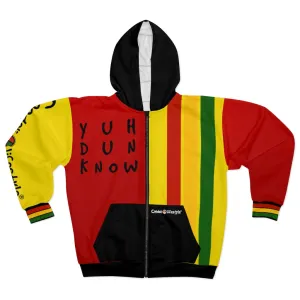 Unisex Zip Hoodie (NWNF-PANCOL-RED)