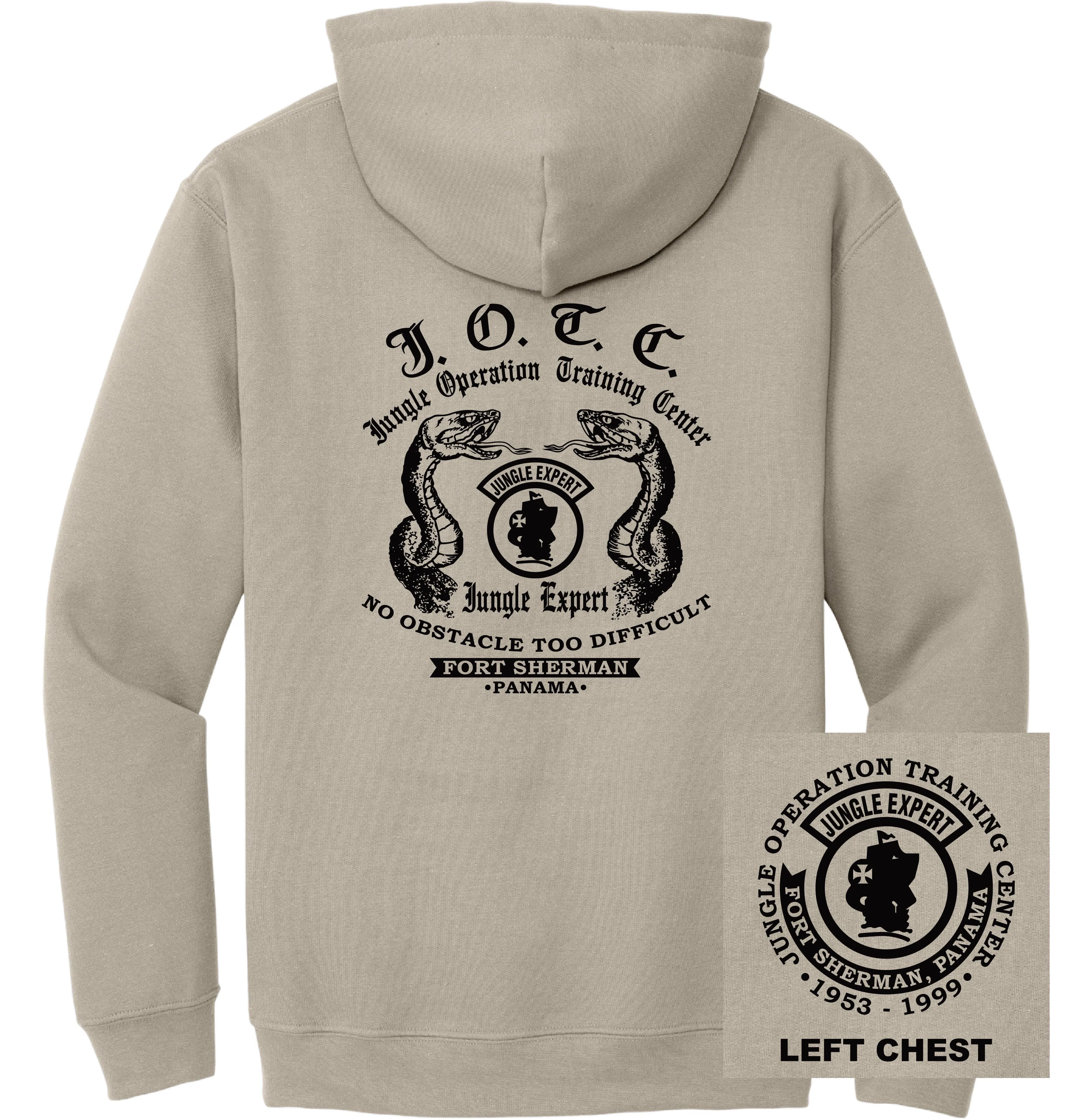 US Army - Jungle Operation Training Center (JOTC) Fort Sherman Panama Hoodie