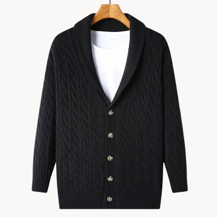 Vael - elegant medium-weight knit designer sweater for women