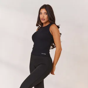 Varsity Top Dos Nageur - Noir