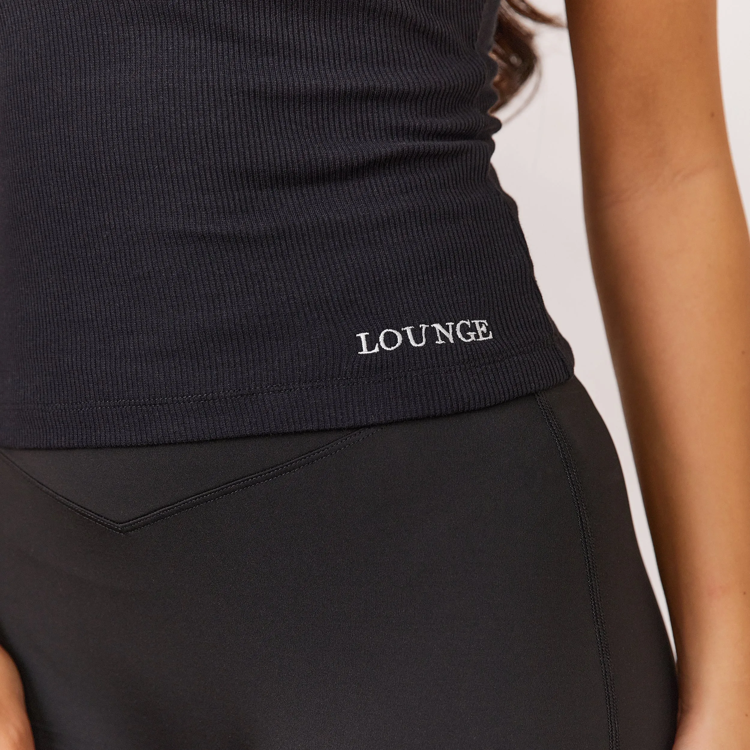 Varsity Top Dos Nageur - Noir