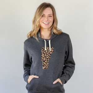 Vermont Leopard Pattern Hoodie