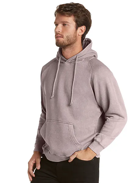 Vintage Mineral Washed Hoodie - Ultra-Soft Cotton-Poly Blend