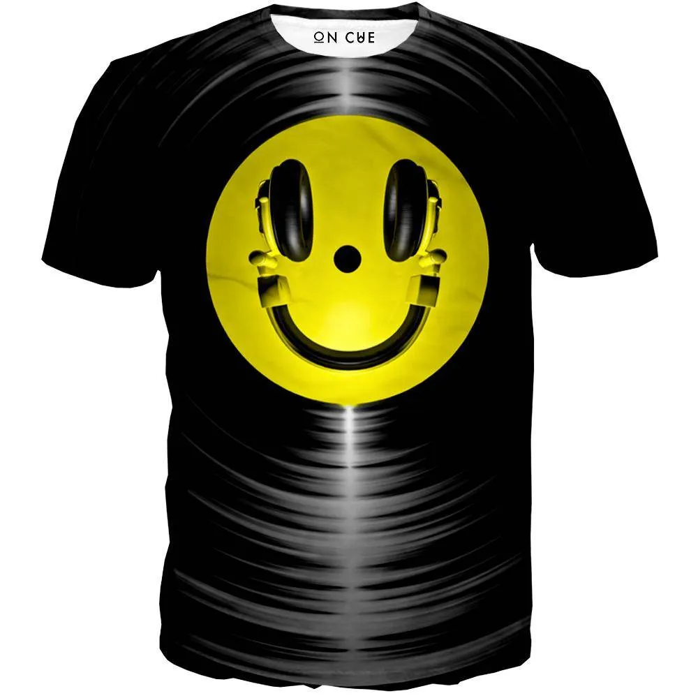 Vinyl Headphone T-Shirt