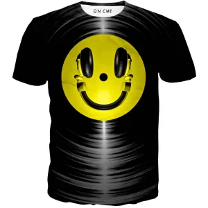 Vinyl Headphone T-Shirt