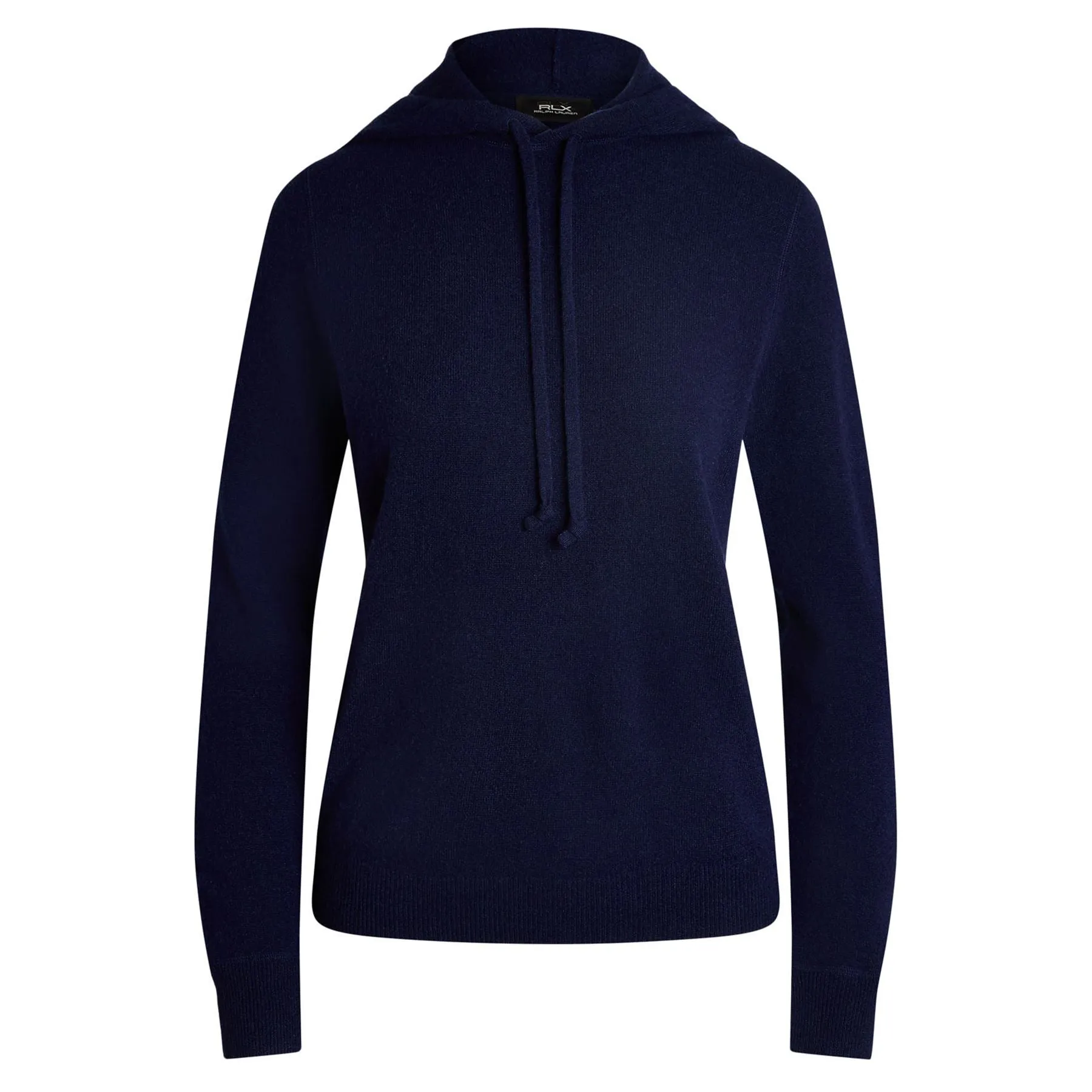 Washable Cashmere Hoodie Refined Navy