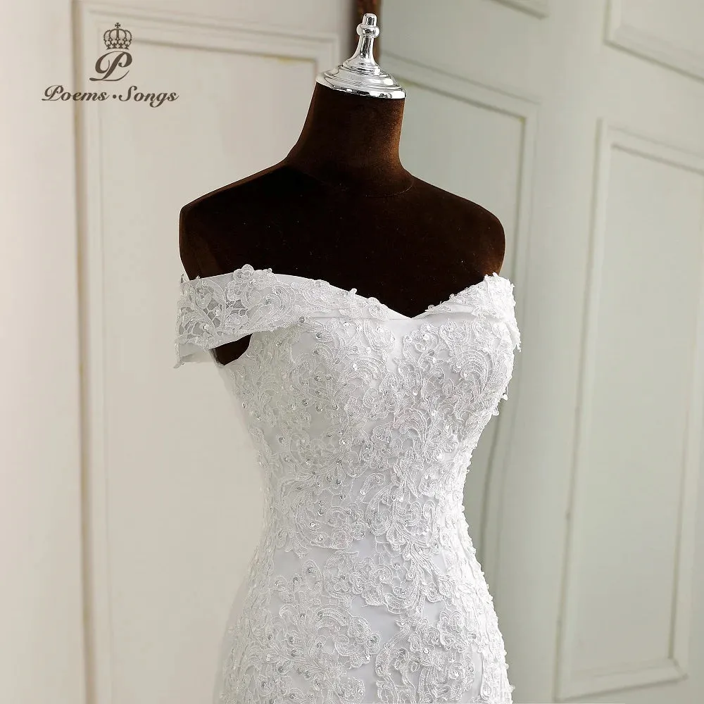 Wedding Guest Dresses: Wedding Dresses for women mermaid wedding gowns