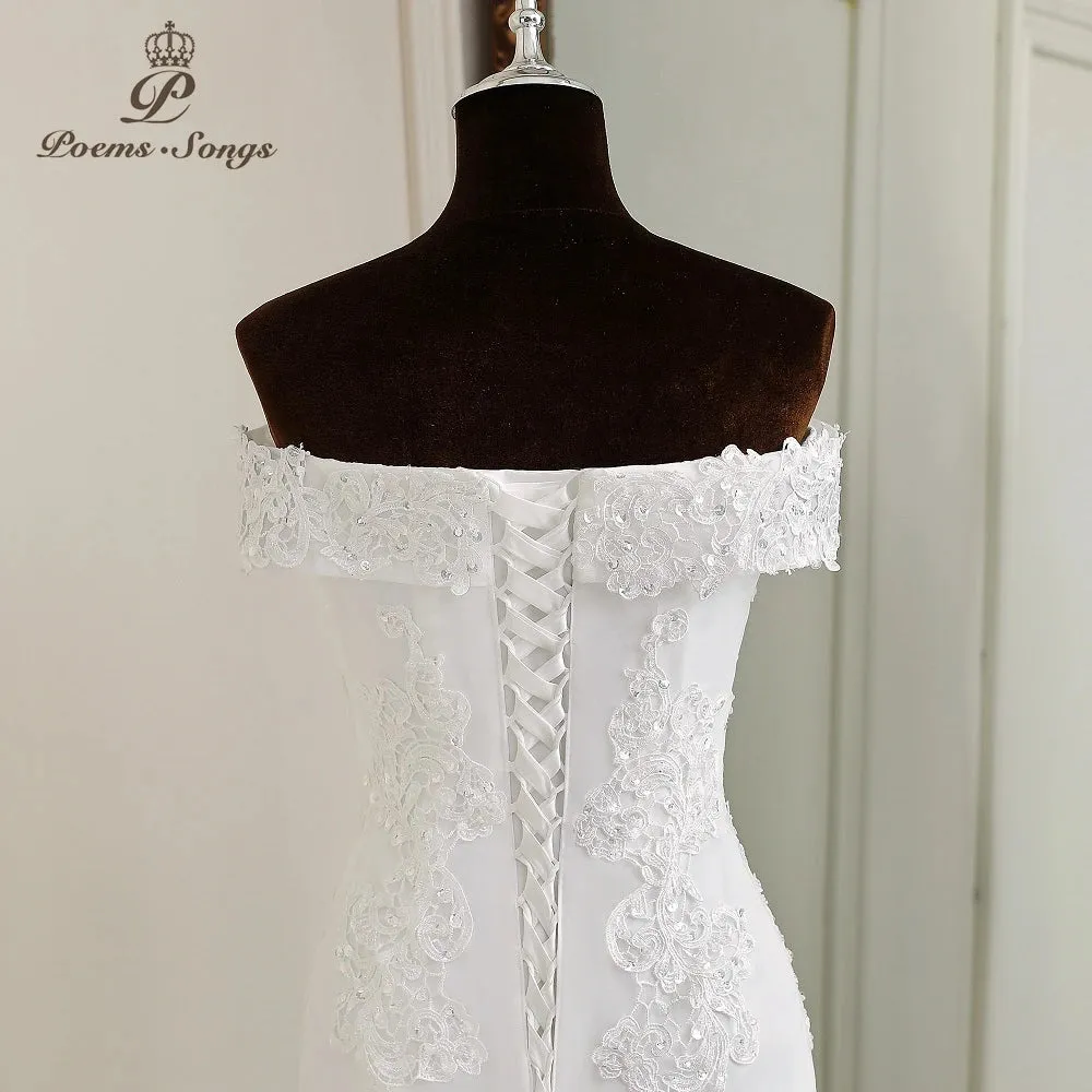 Wedding Guest Dresses: Wedding Dresses for women mermaid wedding gowns