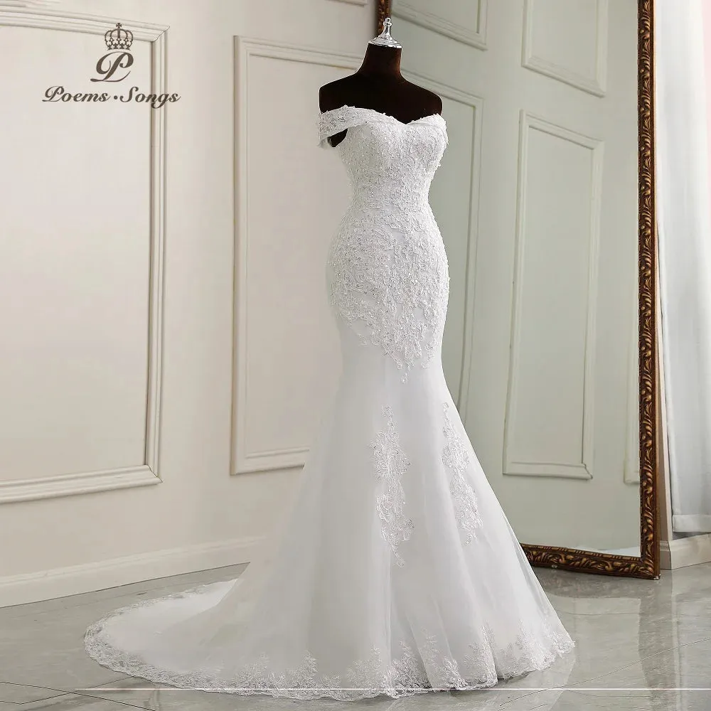 Wedding Guest Dresses: Wedding Dresses for women mermaid wedding gowns