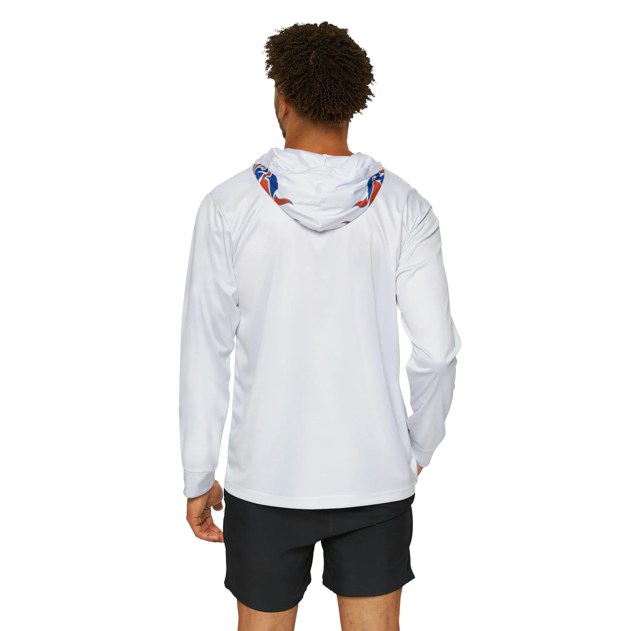 West Orange Lacrosse Men's Sports Warmup Hoodie (AOP)