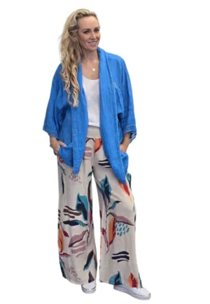 WHIMPSY linen shrug