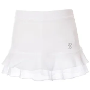 White Ruffle Skirt