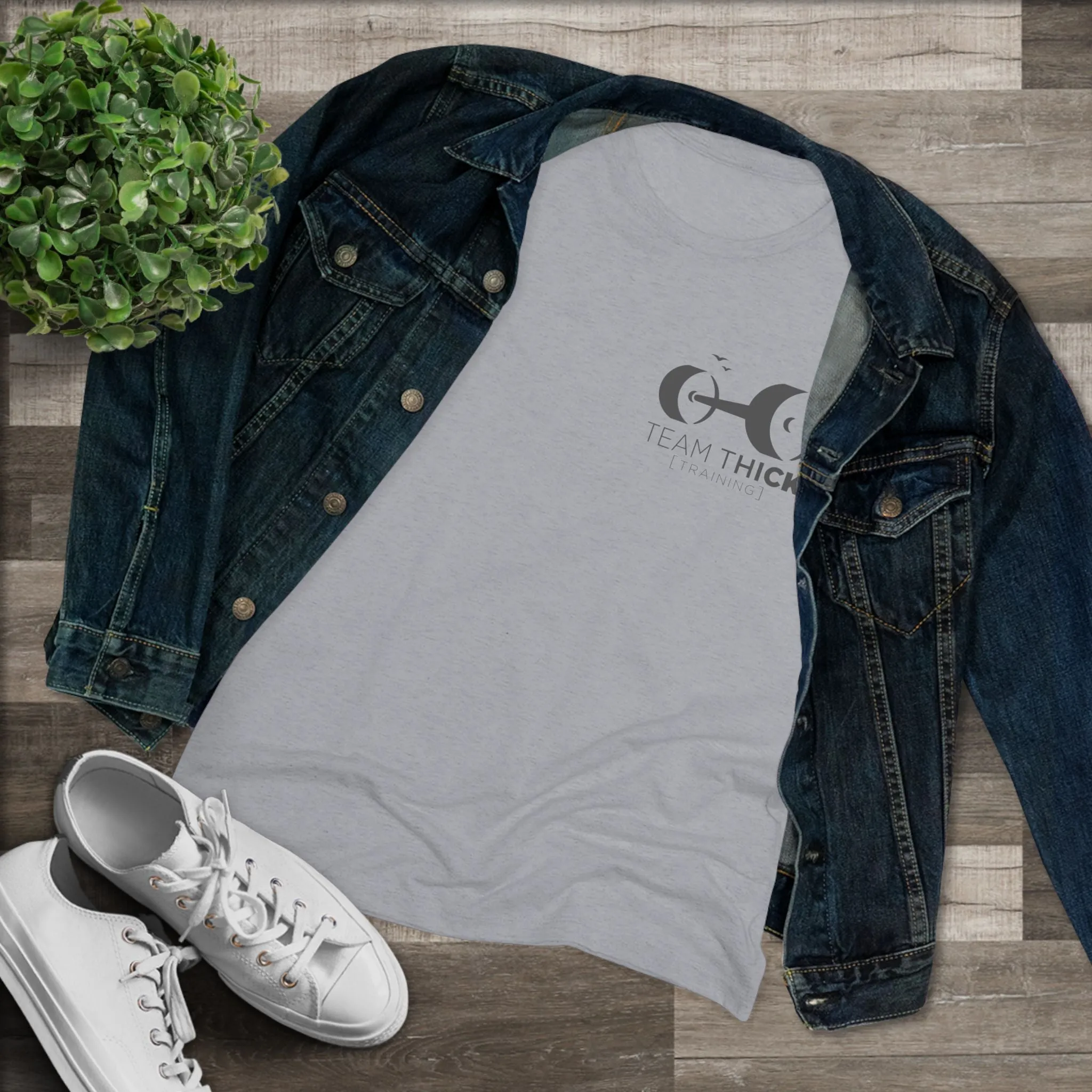 Women's Triblend Tee | Team Thick Training | Plates