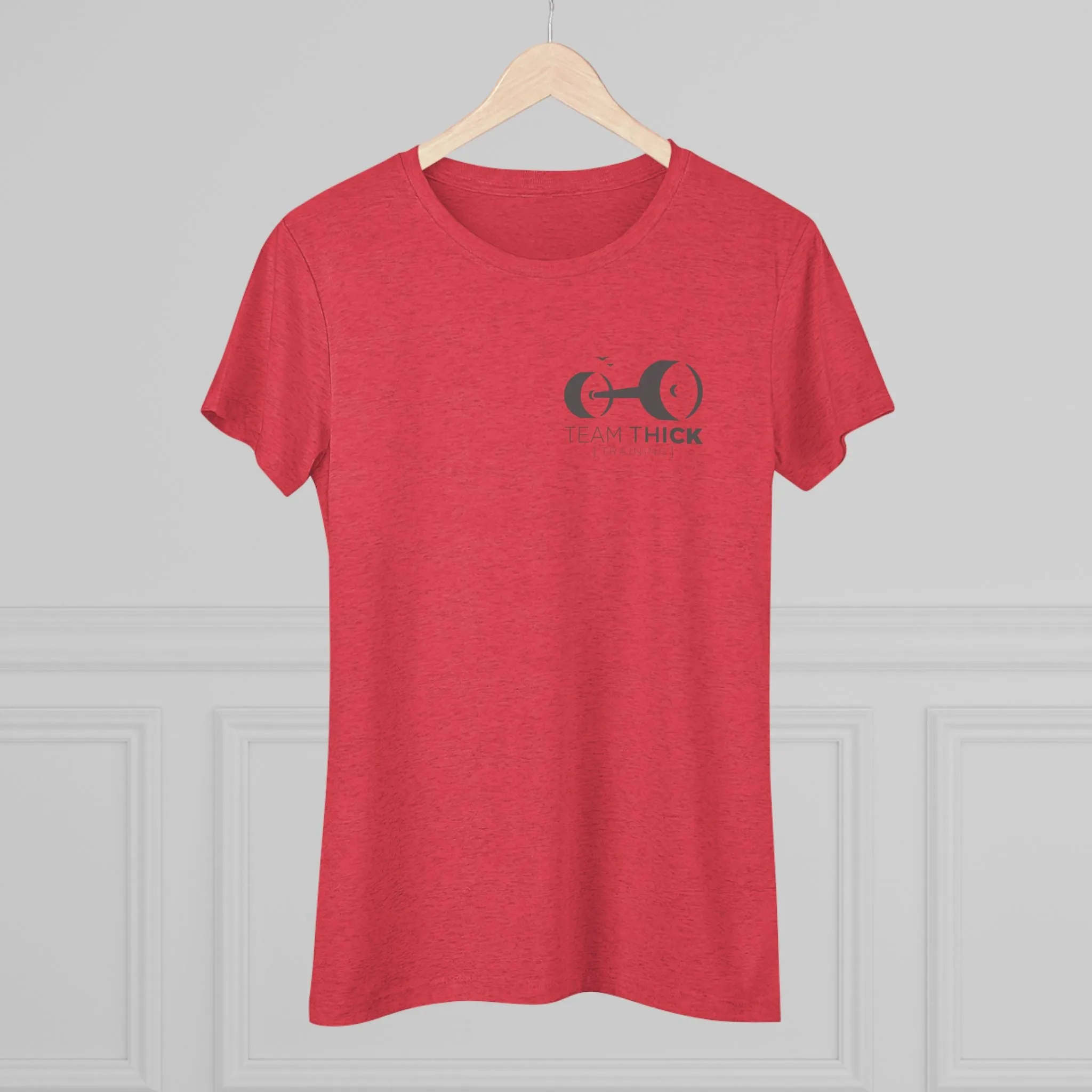 Women's Triblend Tee | Team Thick Training | Plates
