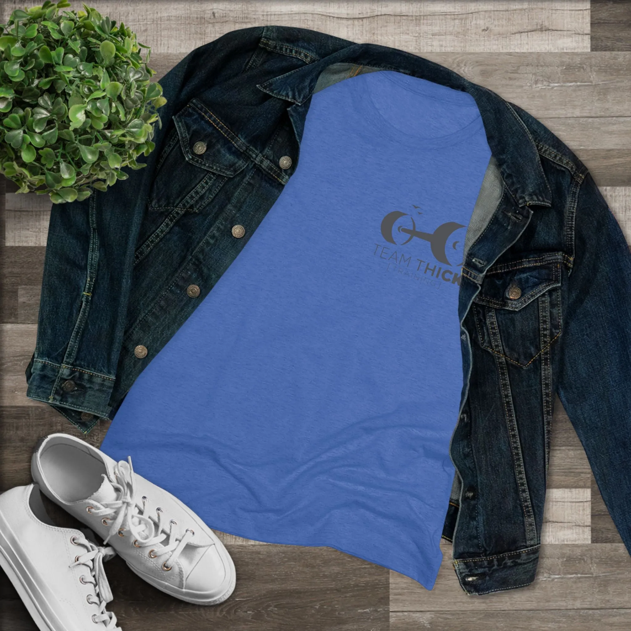 Women's Triblend Tee | Team Thick Training | Plates