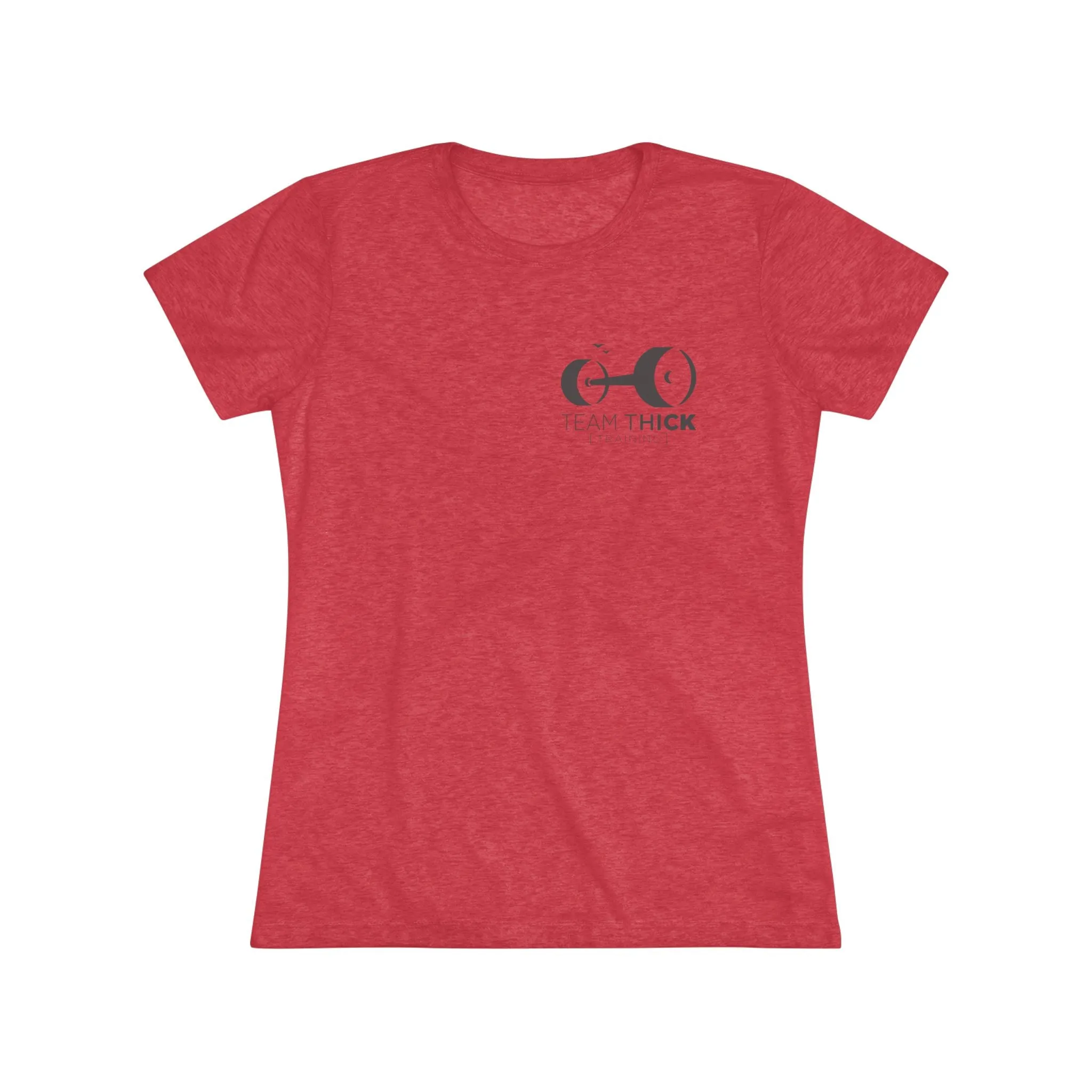 Women's Triblend Tee | Team Thick Training | Plates