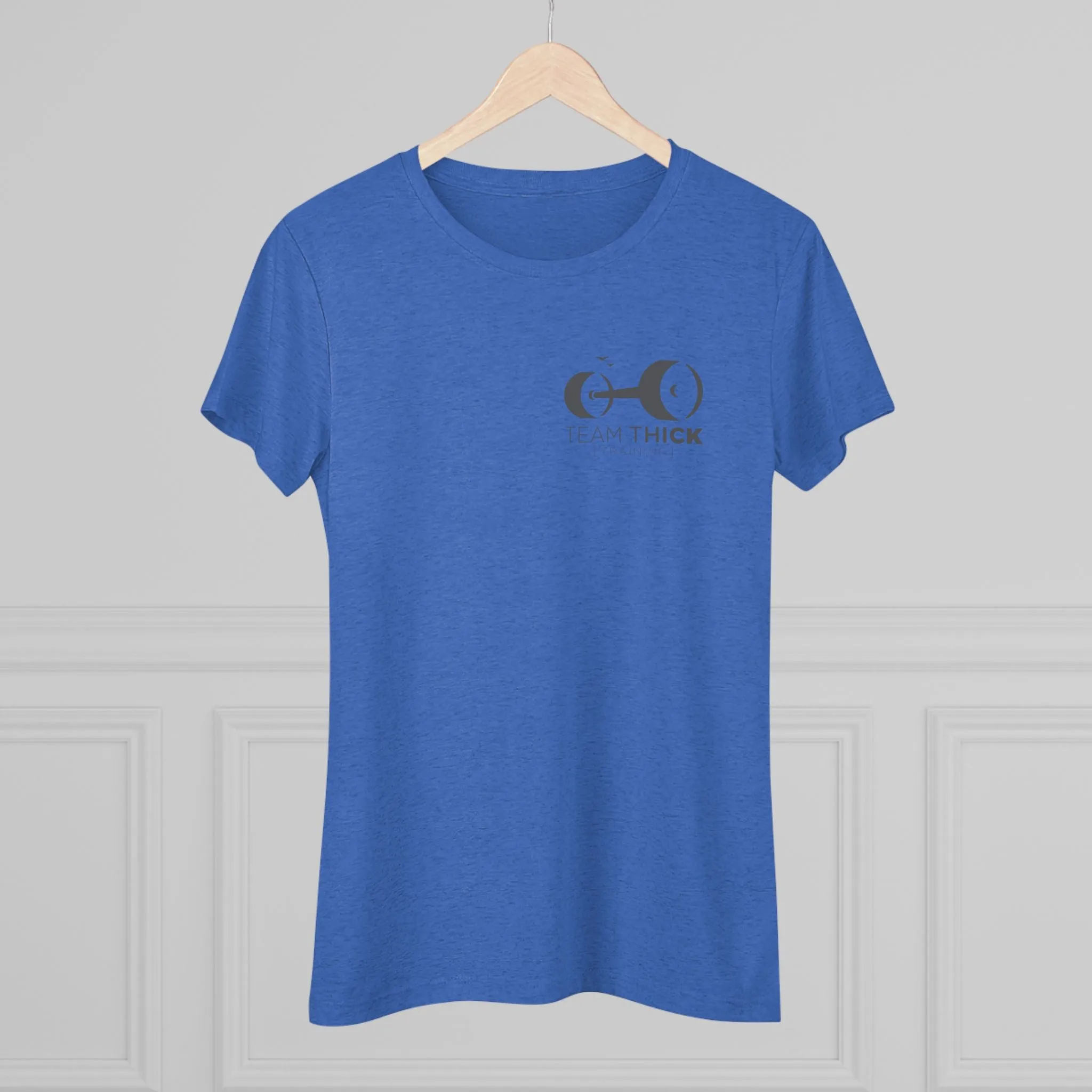 Women's Triblend Tee | Team Thick Training | Plates