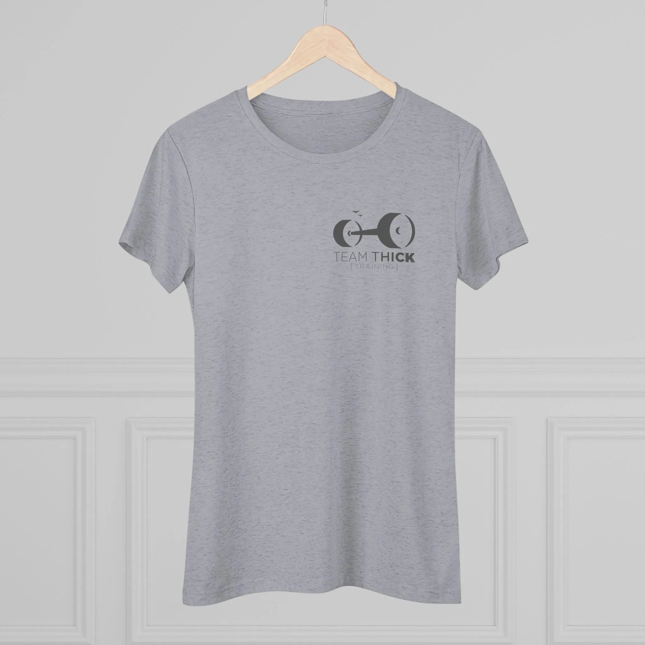 Women's Triblend Tee | Team Thick Training | Plates