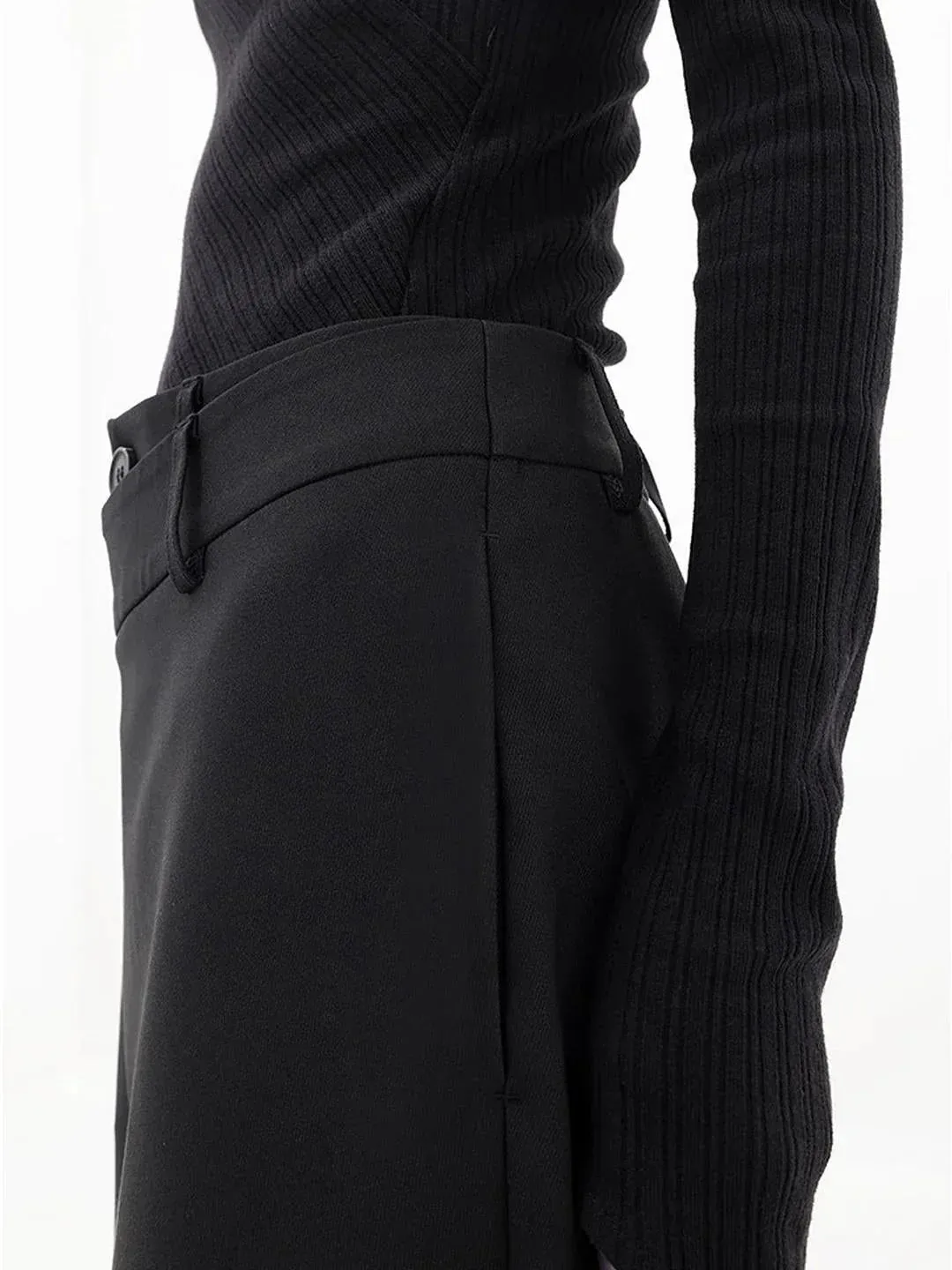 Women's Versatile Asymmetrical Baggy Pants