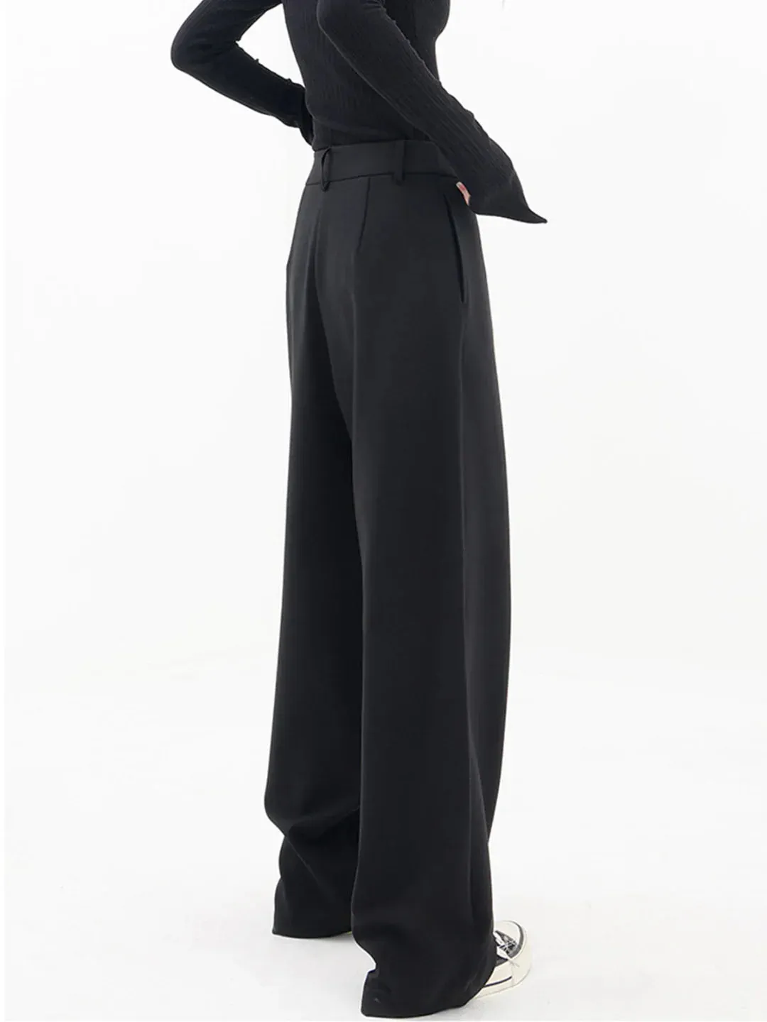 Women's Versatile Asymmetrical Baggy Pants