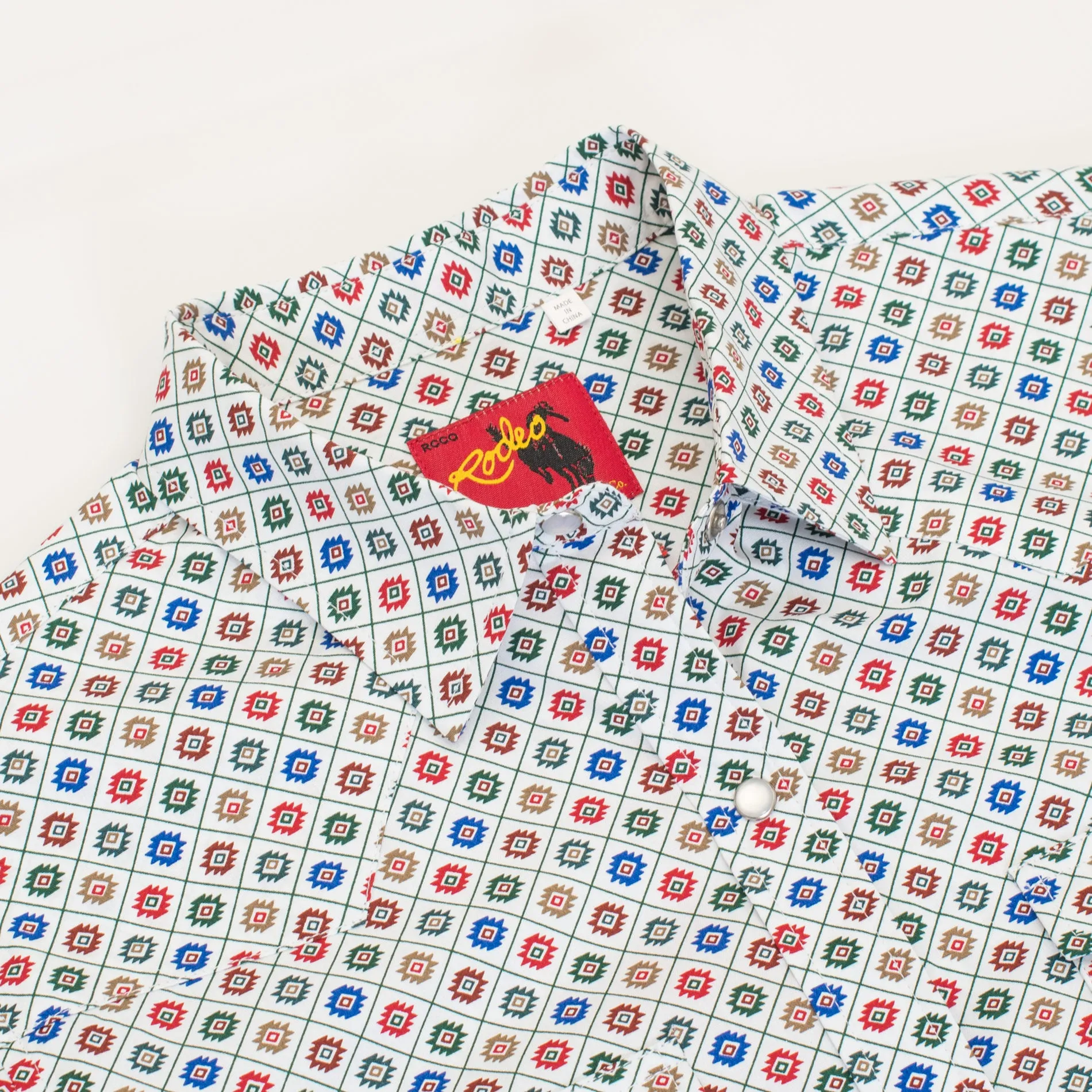 Women's Western Print Shirts-LS100-115