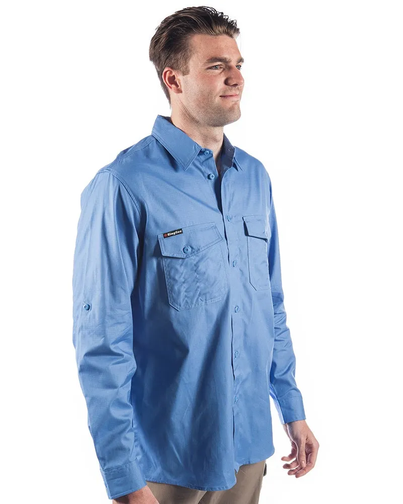 Workcool 2 Long Sleeve Shirt - Sky