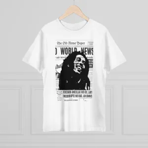 World News BOB MARLEY Unisex Deluxe T-shirt (full face/middle)