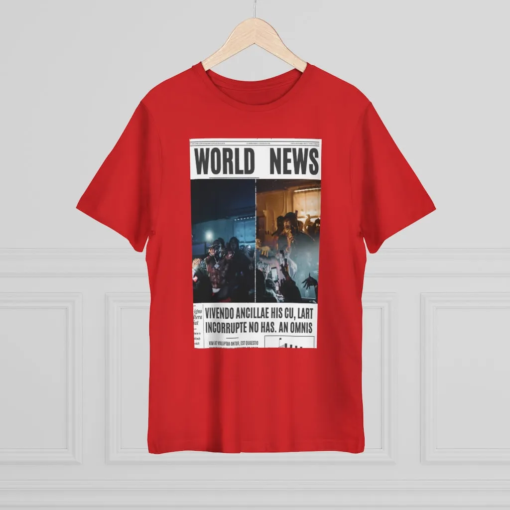 World News DaBABY Unisex Deluxe T-shirt (double)