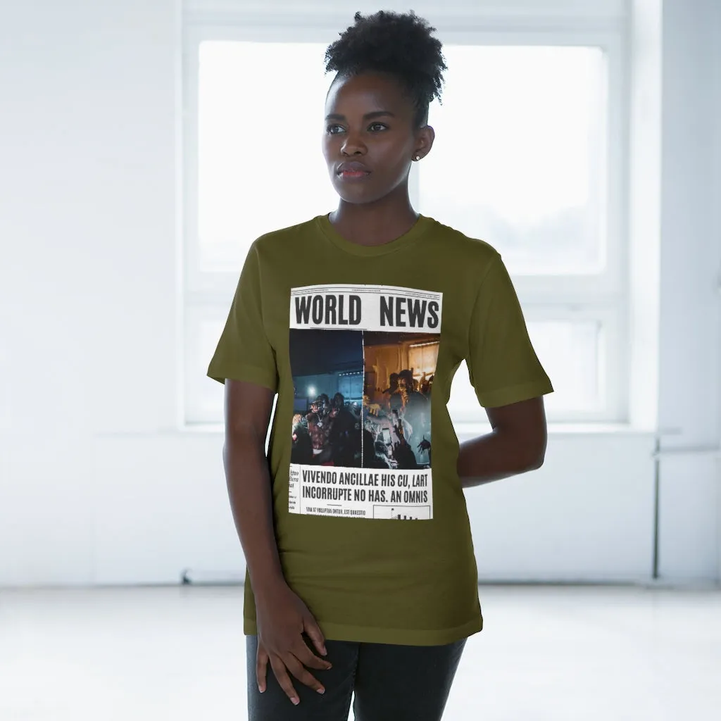 World News DaBABY Unisex Deluxe T-shirt (double)