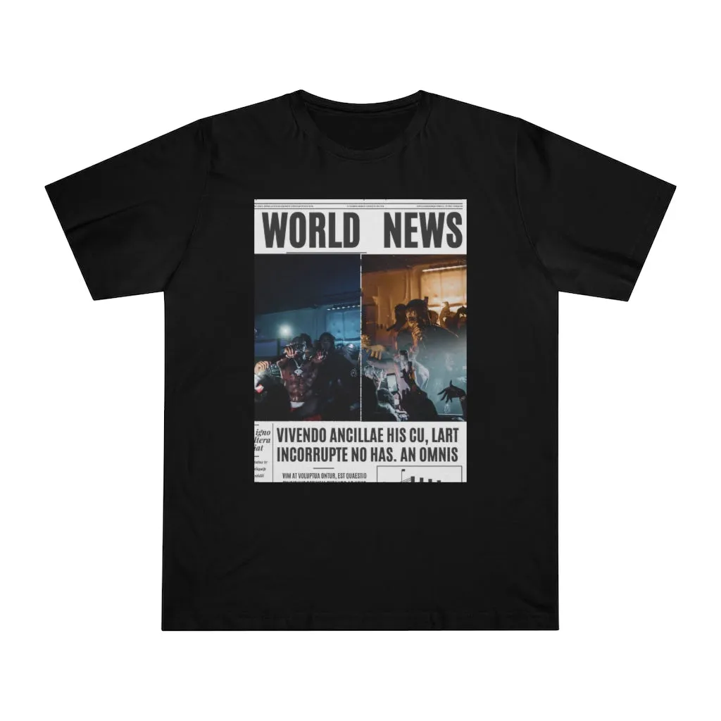 World News DaBABY Unisex Deluxe T-shirt (double)