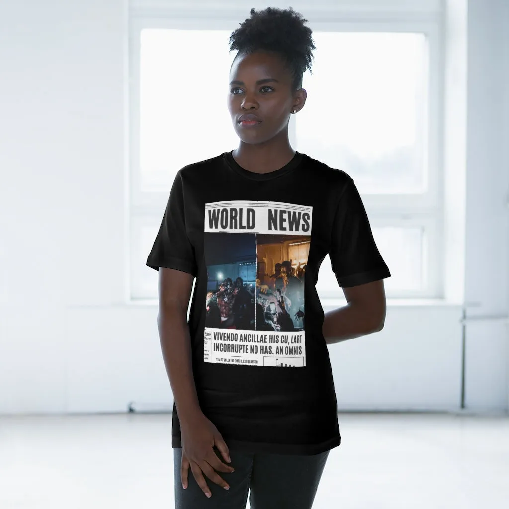 World News DaBABY Unisex Deluxe T-shirt (double)