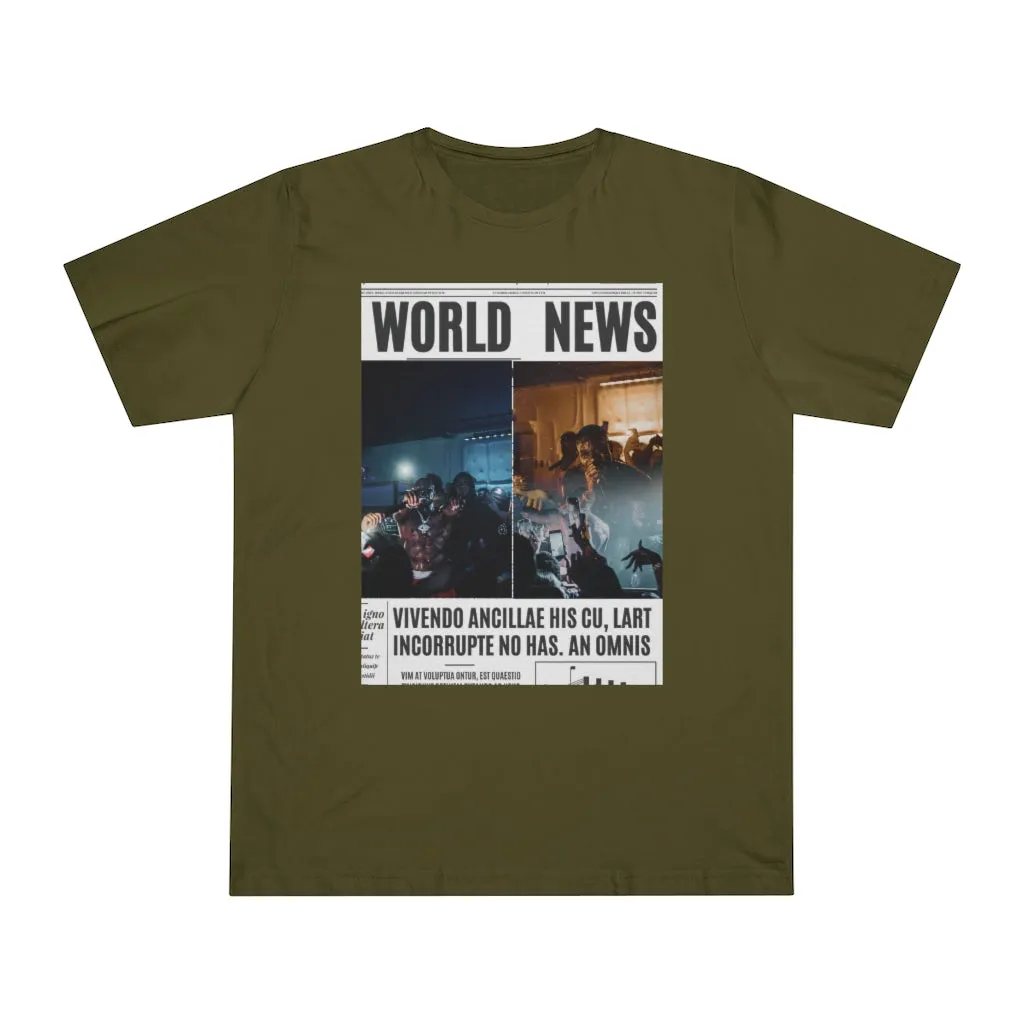 World News DaBABY Unisex Deluxe T-shirt (double)