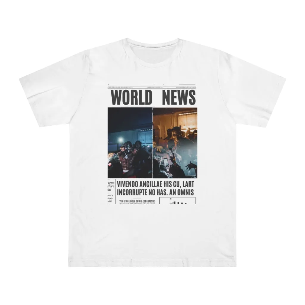 World News DaBABY Unisex Deluxe T-shirt (double)