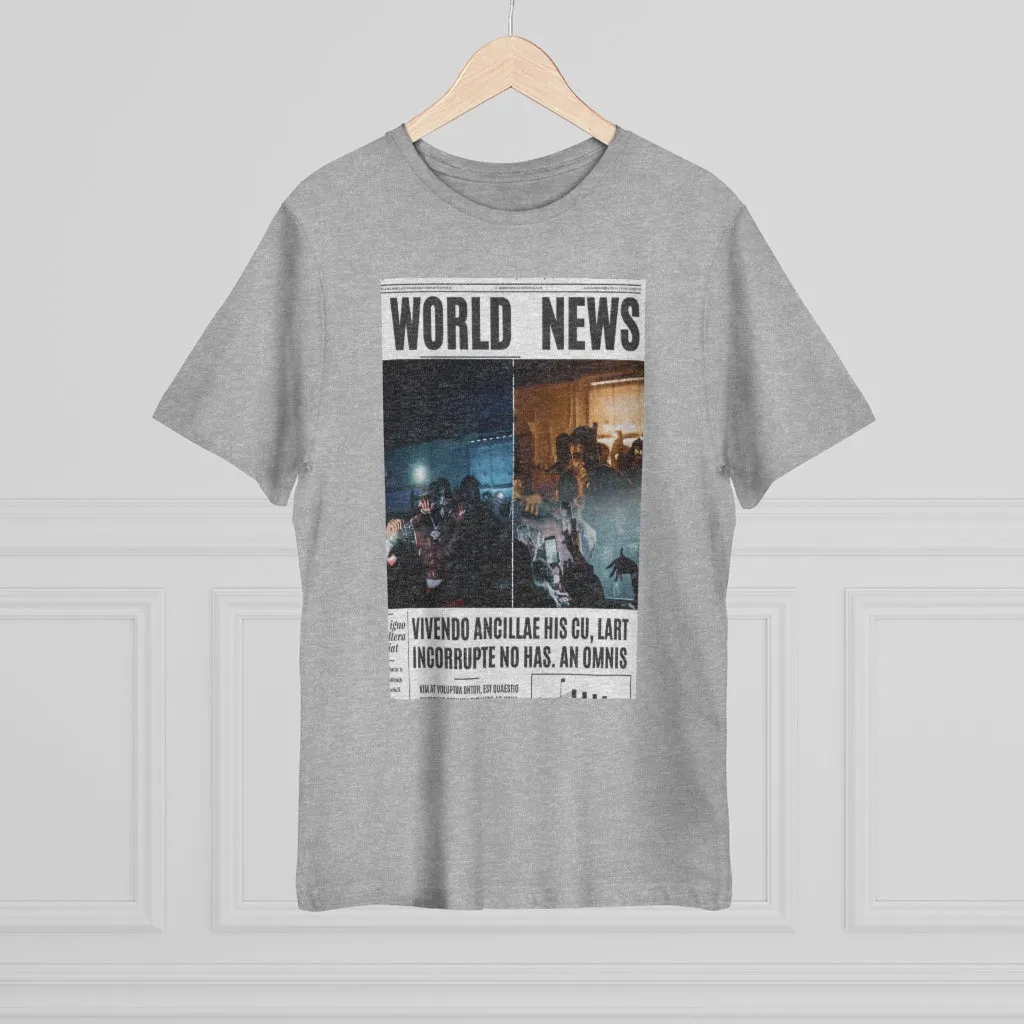 World News DaBABY Unisex Deluxe T-shirt (double)