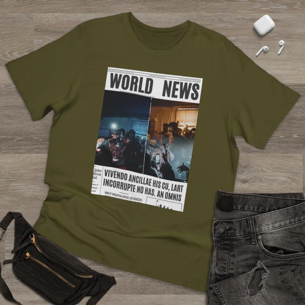 World News DaBABY Unisex Deluxe T-shirt (double)