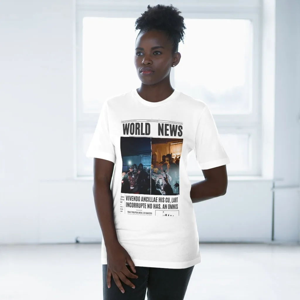 World News DaBABY Unisex Deluxe T-shirt (double)