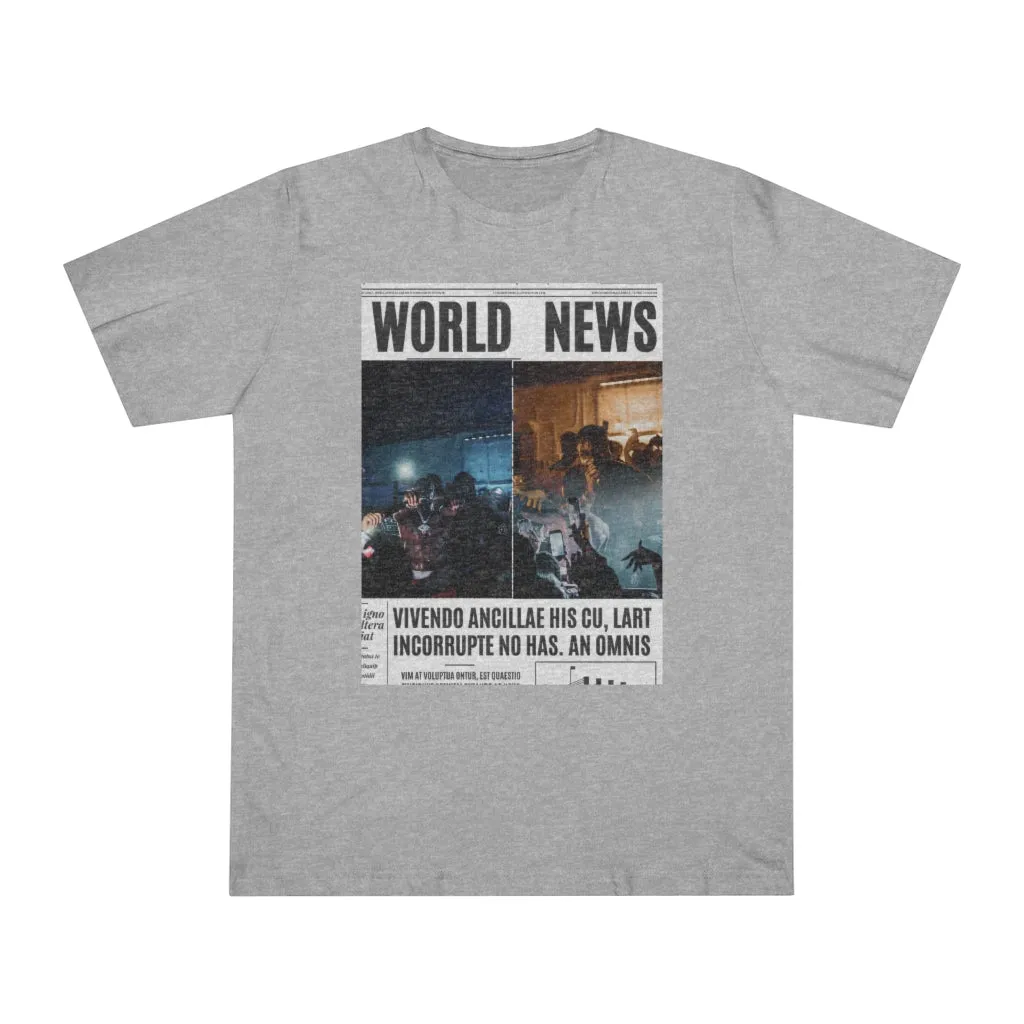 World News DaBABY Unisex Deluxe T-shirt (double)
