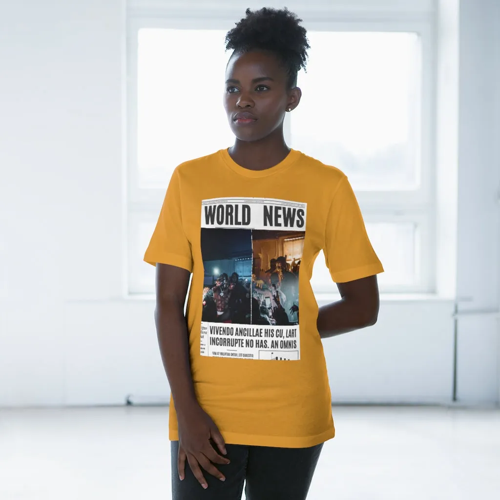 World News DaBABY Unisex Deluxe T-shirt (double)
