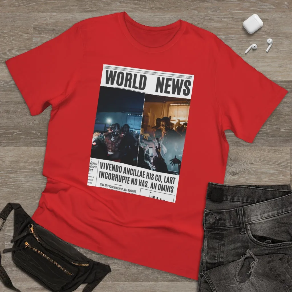World News DaBABY Unisex Deluxe T-shirt (double)