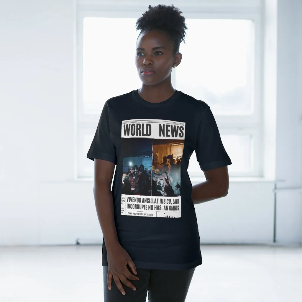 World News DaBABY Unisex Deluxe T-shirt (double)
