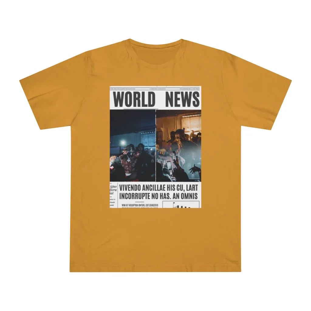 World News DaBABY Unisex Deluxe T-shirt (double)