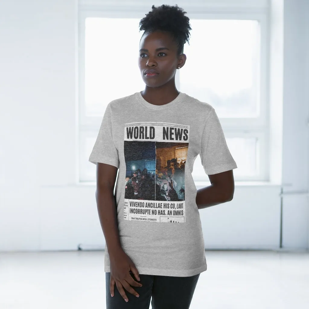 World News DaBABY Unisex Deluxe T-shirt (double)