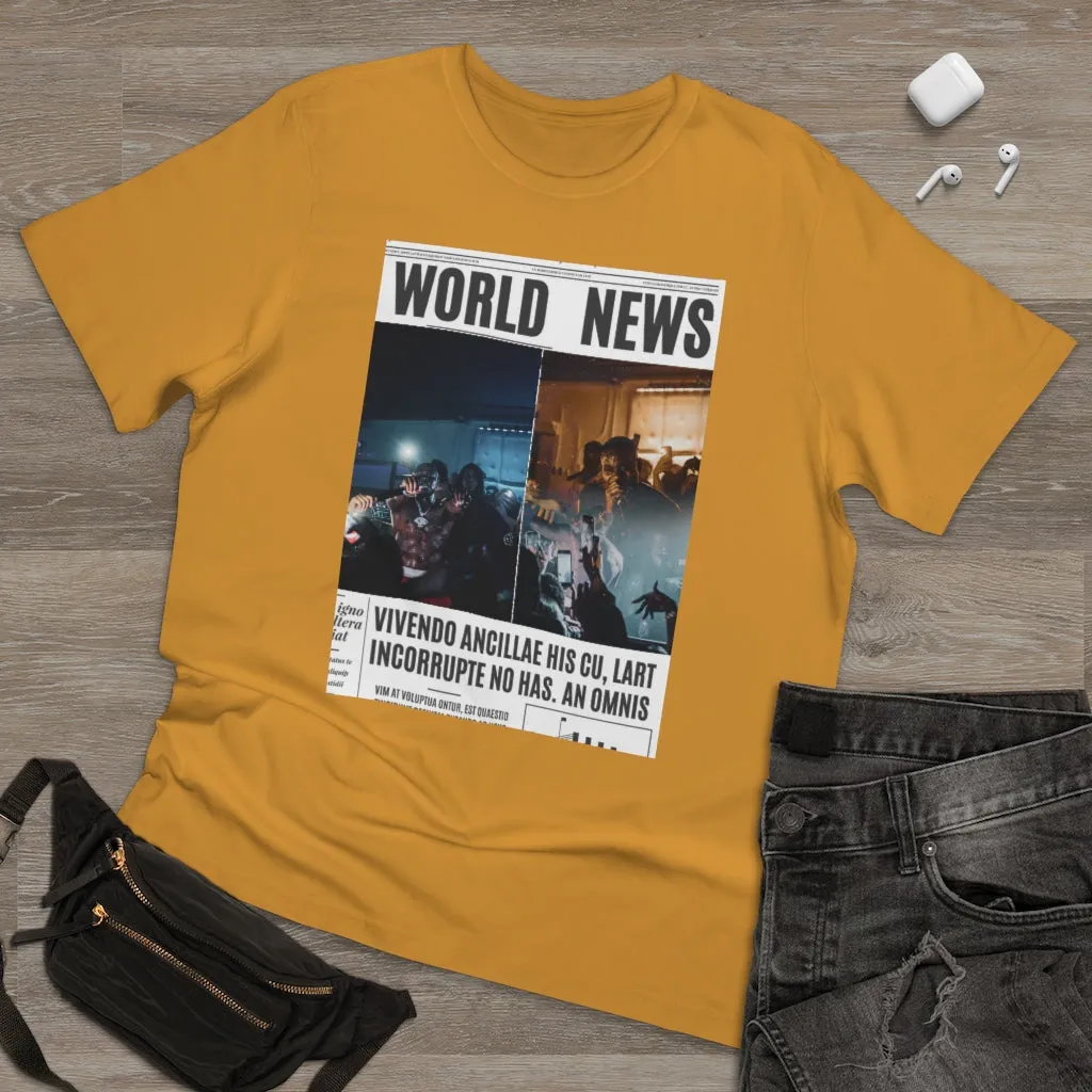 World News DaBABY Unisex Deluxe T-shirt (double)