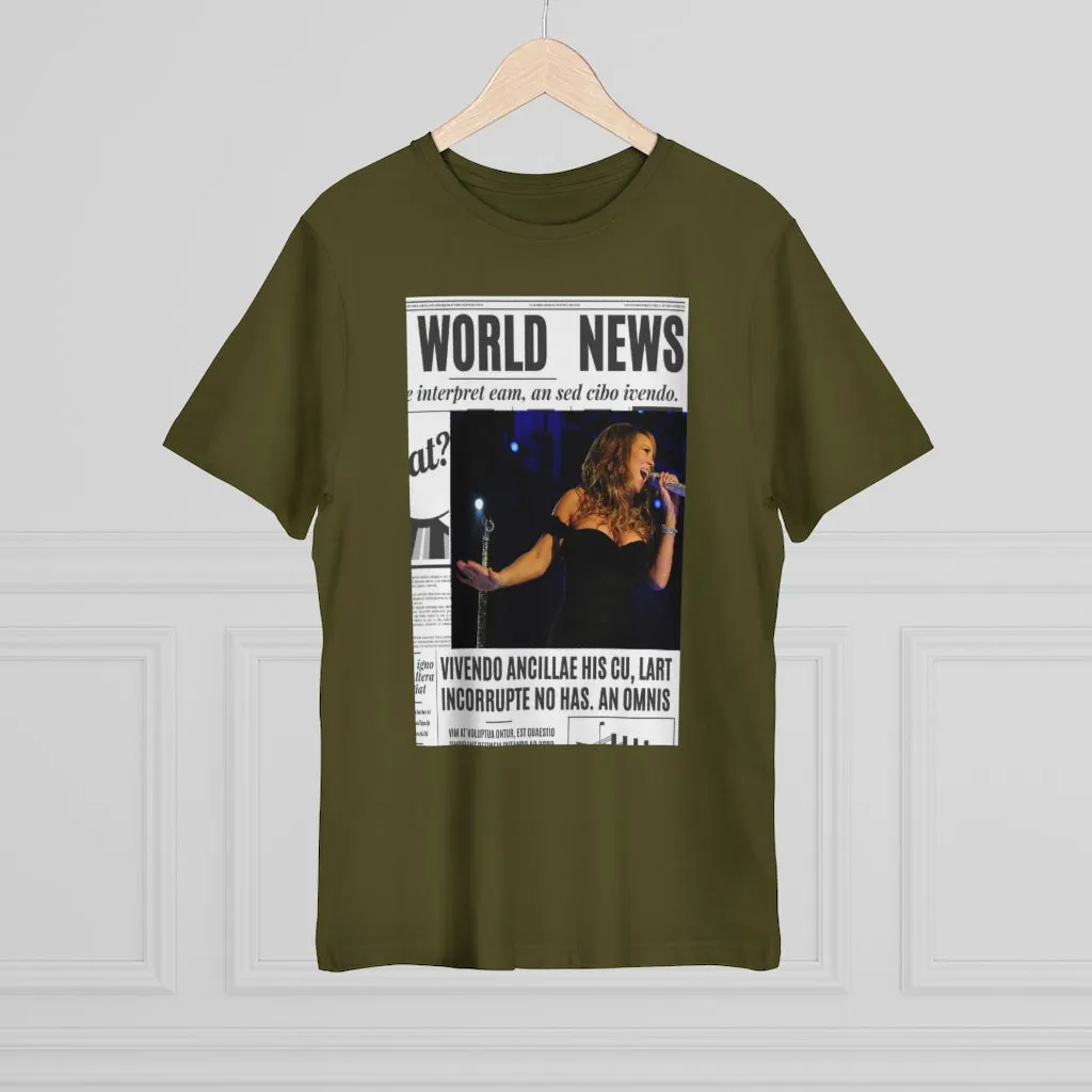 World News MARIAH CAREY Unisex Deluxe T-shirt