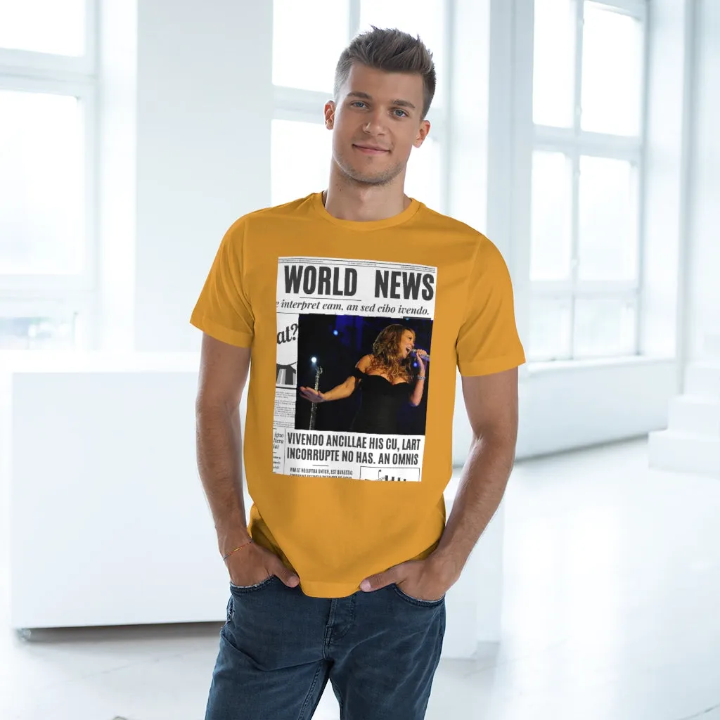 World News MARIAH CAREY Unisex Deluxe T-shirt