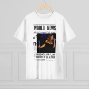 World News MARIAH CAREY Unisex Deluxe T-shirt