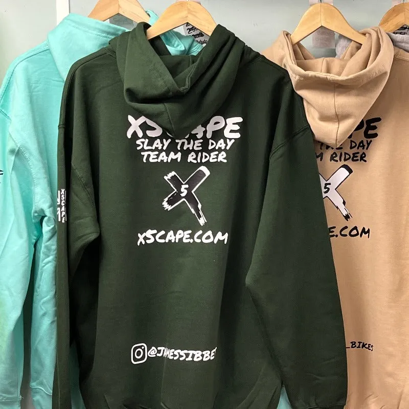 X5CAPE Custom Team Rider Hoodie - Peppermint