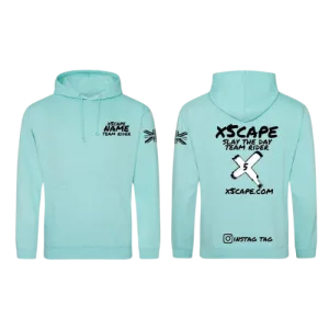 X5CAPE Custom Team Rider Hoodie - Peppermint