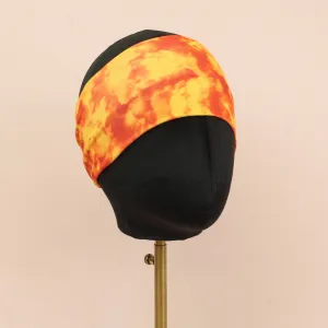 Yellow and Red Stretch Headband