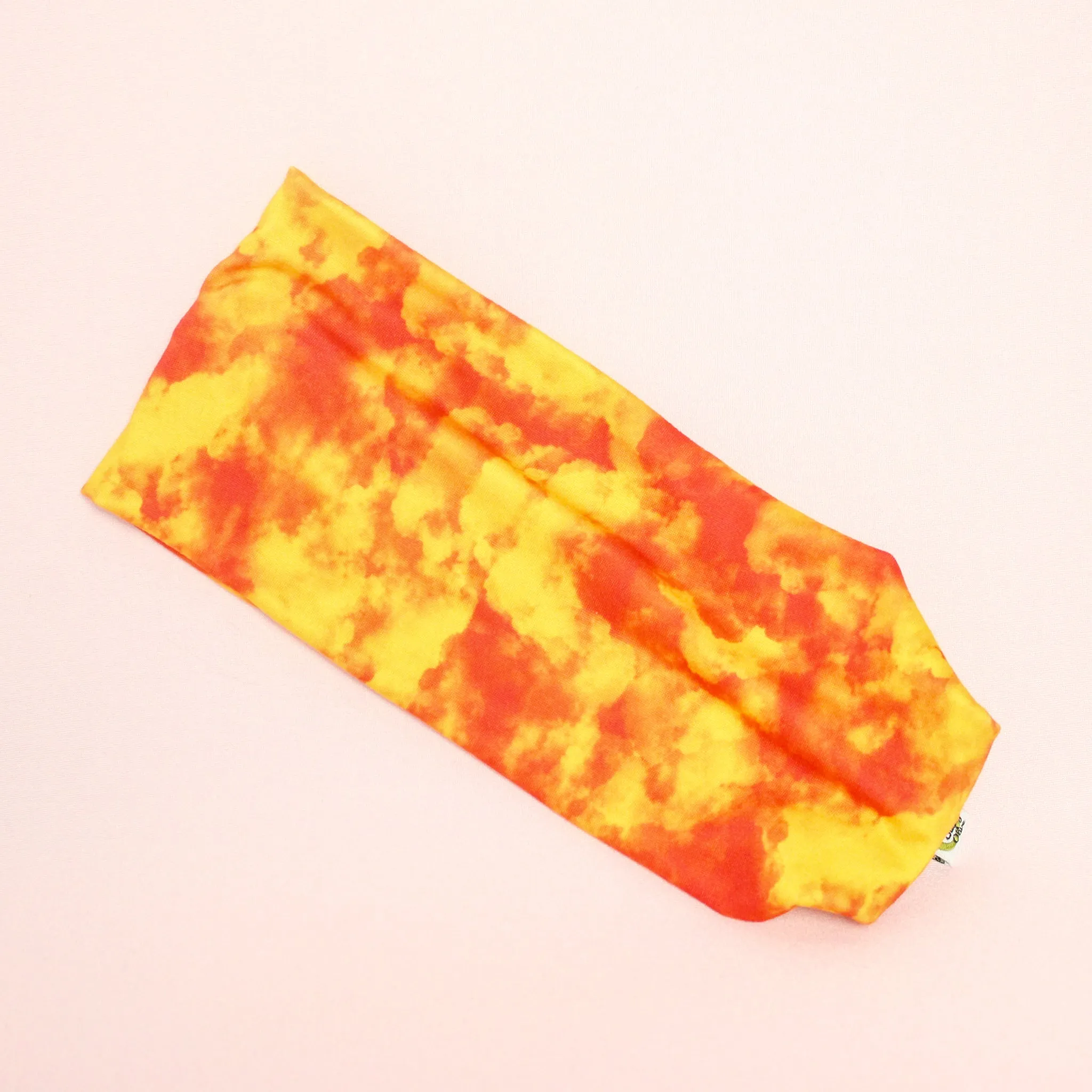 Yellow and Red Stretch Headband